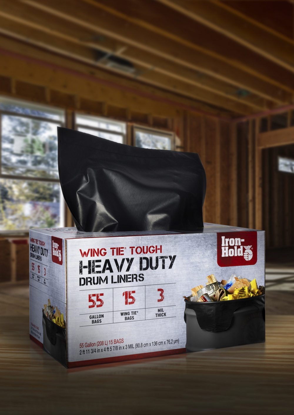 Trash Bag Packaging Re-Design for Iron-Hold - Porchlight